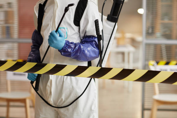Professional Biohazard technician working in Highland, IL